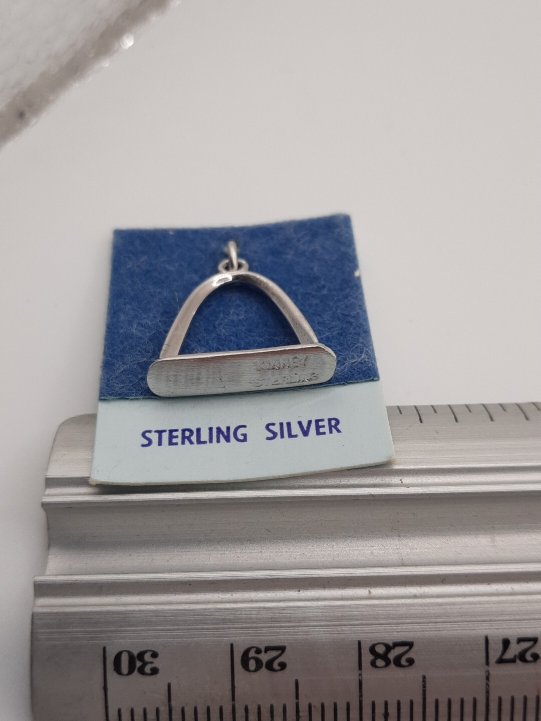 Vintage Kinney St. Louis Arch Charm Sterling Silver New On Card