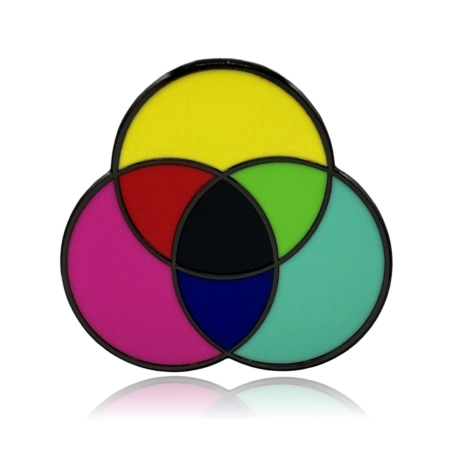 CMYK Color Model Enamel Pin