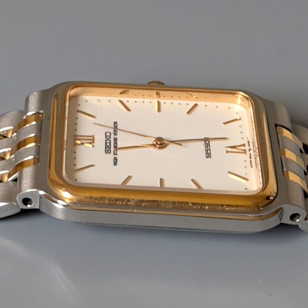 Working item excellent condition SEIKO Session square men’s wristwatch