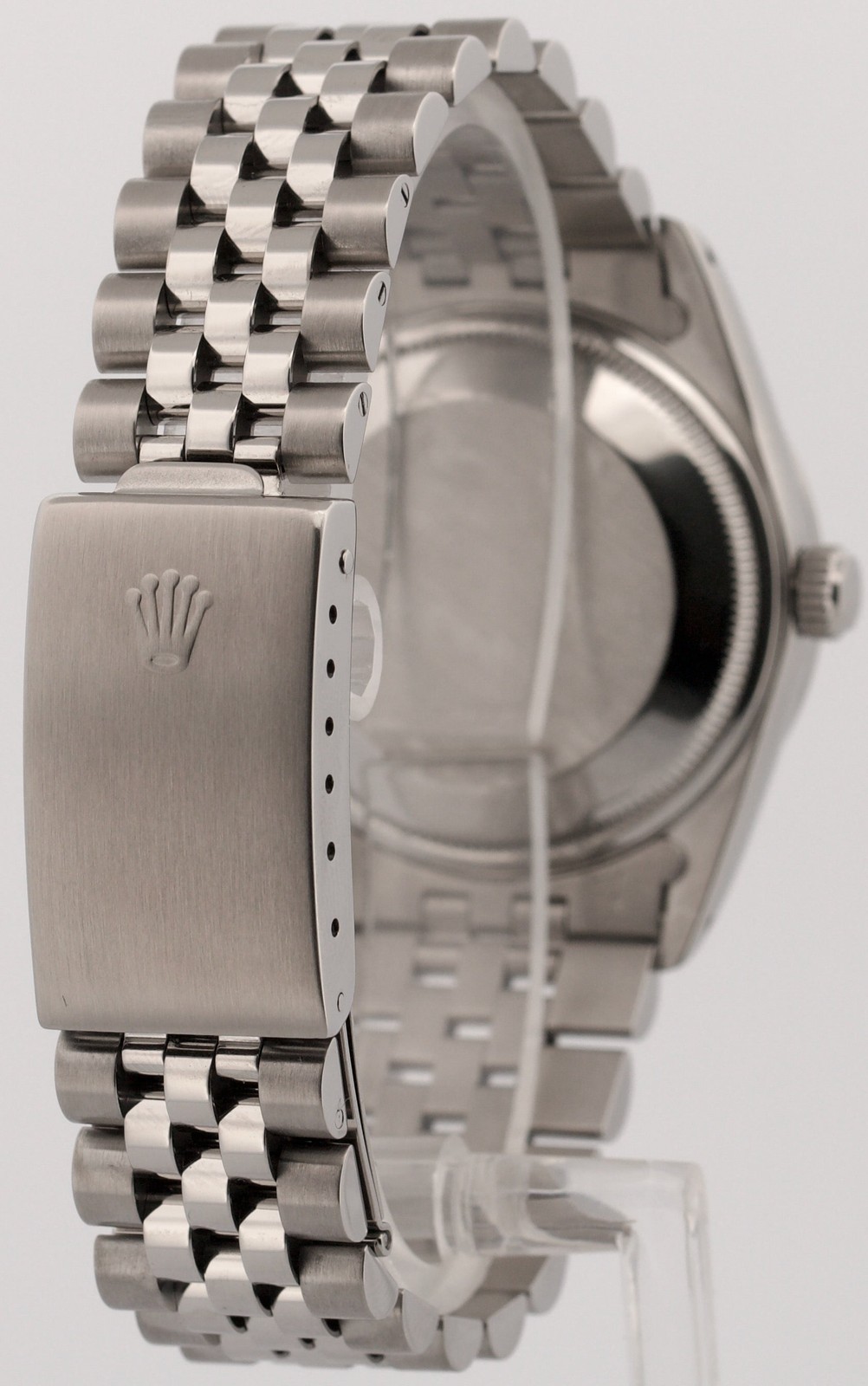 1995 PAPERS Rolex Oyster Perpetual Date 34mm BLUE Stainless JUBILEE 15200 BOX