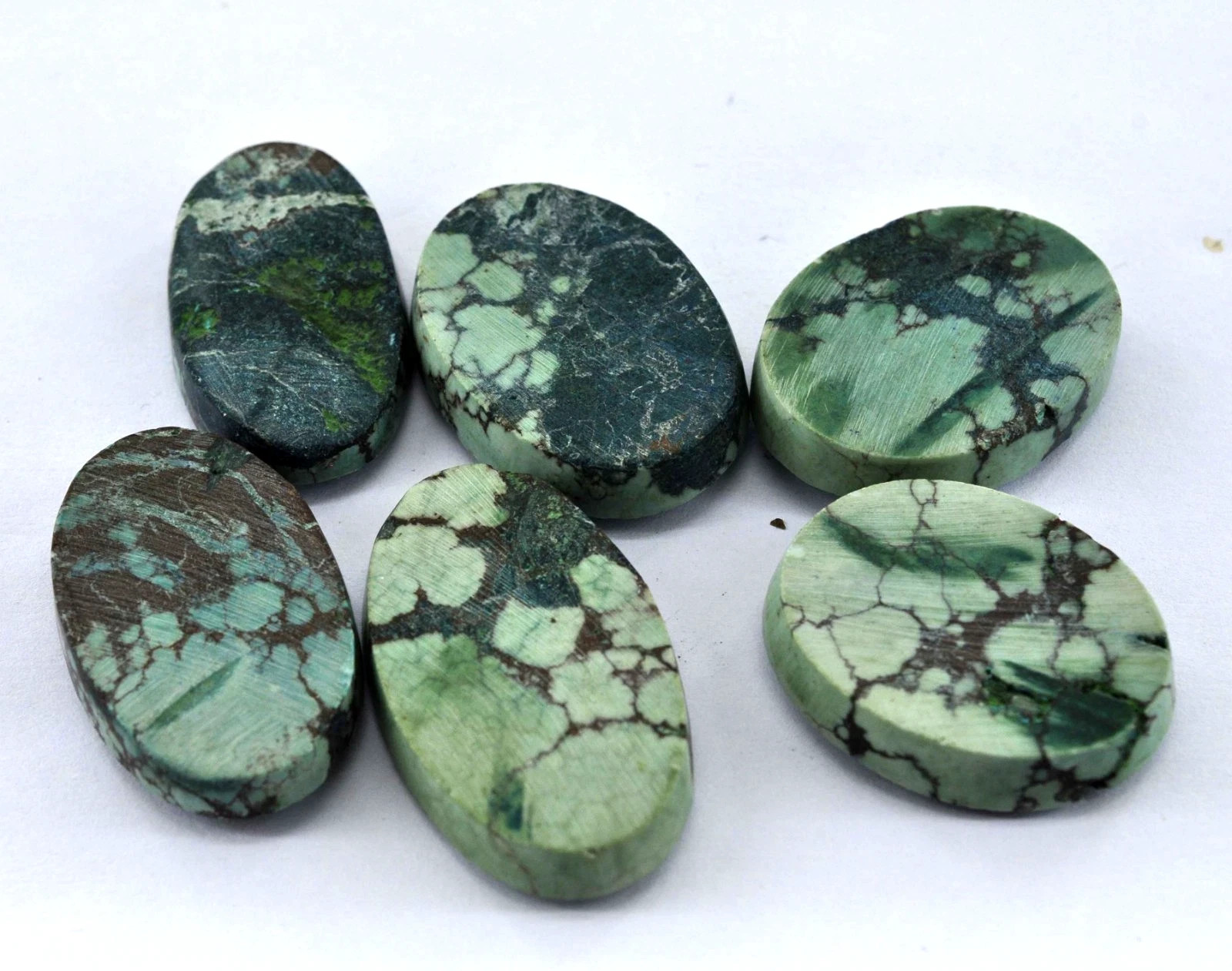 EGL Certified 456 Ct Natural Arizona Turquoise Blue Pear Cut Loose Gemstone Lot