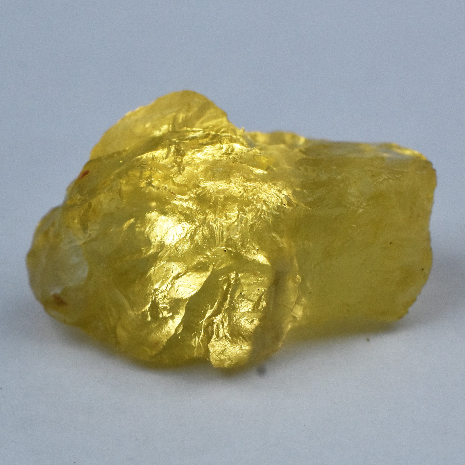 169 Ct Natural Lemon Topaz Uncut Rough Raw Certified Unique Loose Gemstone