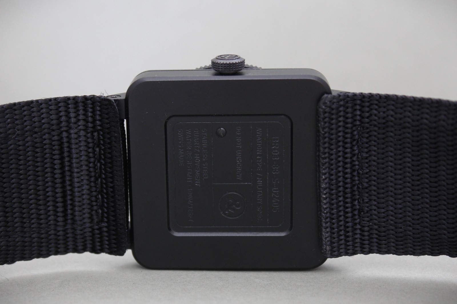 Bell & Ross BR03 Type Aviation Carbon 2012 Box Papers 6-Month Warranty 2x Straps