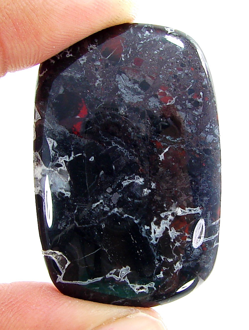 58.85 Ct Natural Rainbow Jasper Loose Gemstone Cabochon Wire Wrap Stone – 1447