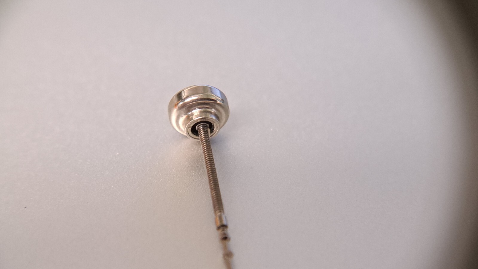 Unbranded Stainless Steel Crown 5mm with stem tap ten (0.90mm) VIS OR 83913 WHIT