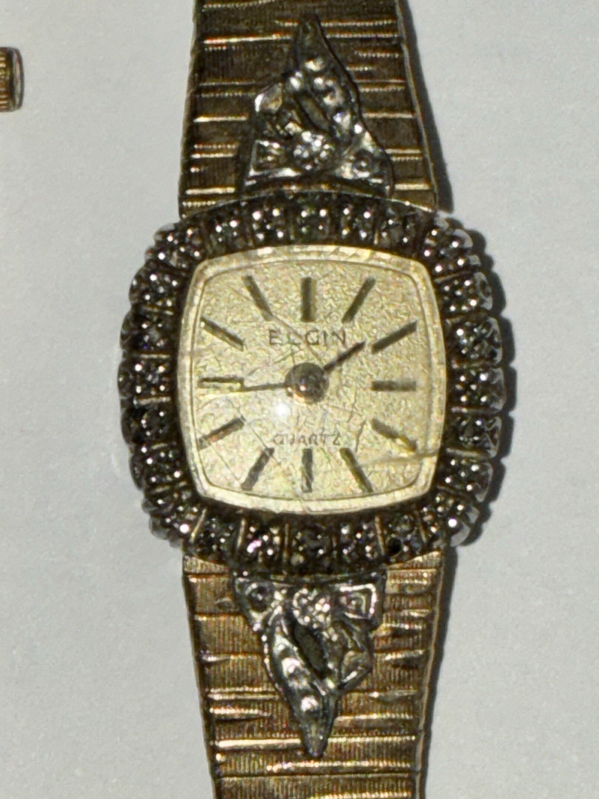 2 Piece Lot ~• Vintage / Antique Elgin Gold Tone Ladies Watches