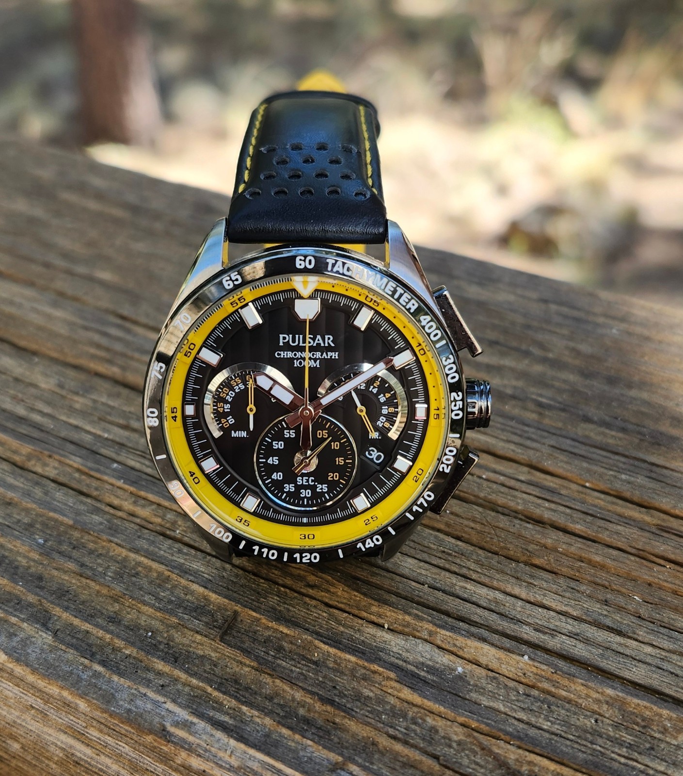 Pulsar (Seiko) VK63-X001 World Rally Championship Inspired Chronograph Excellent