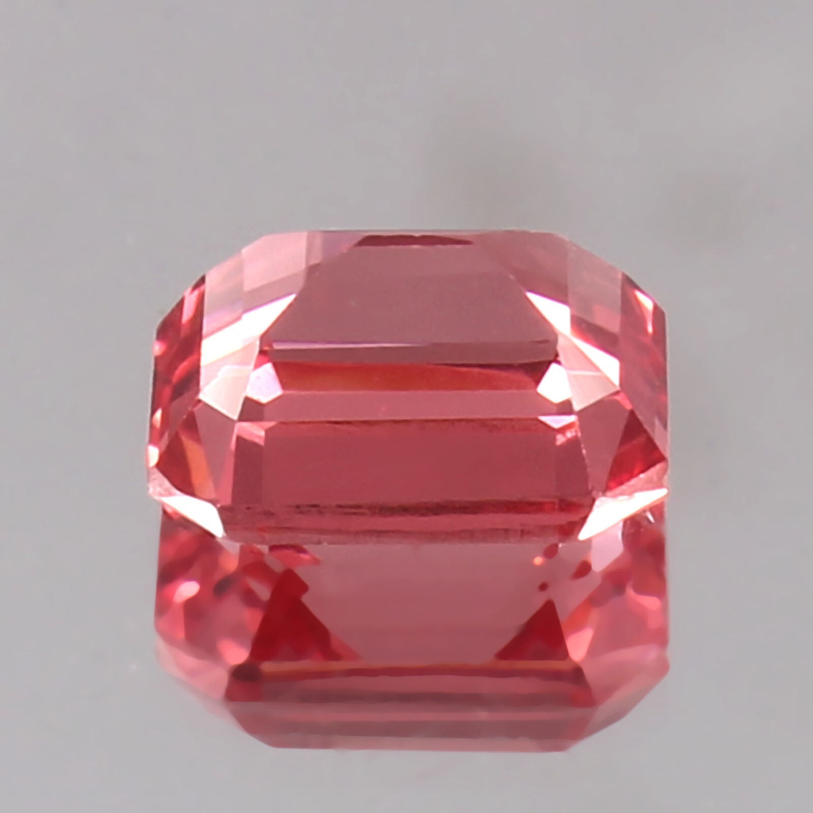 AAA Natural Ceylon Padparadscha Sapphire Loose Radiant Cut Gemstone 4.90 CT