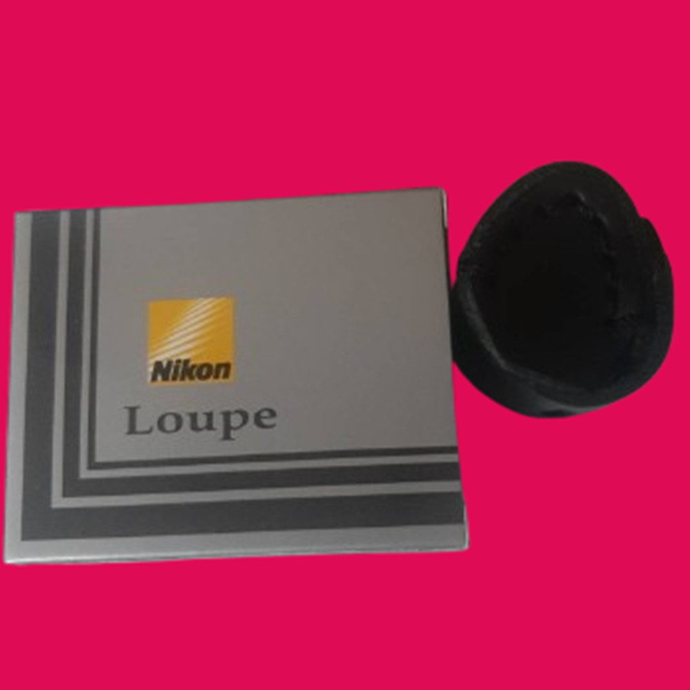 Nikon-A black Loupe lens 10x 18 mm.3-layer coated lensJewelry Amulet Magnifier