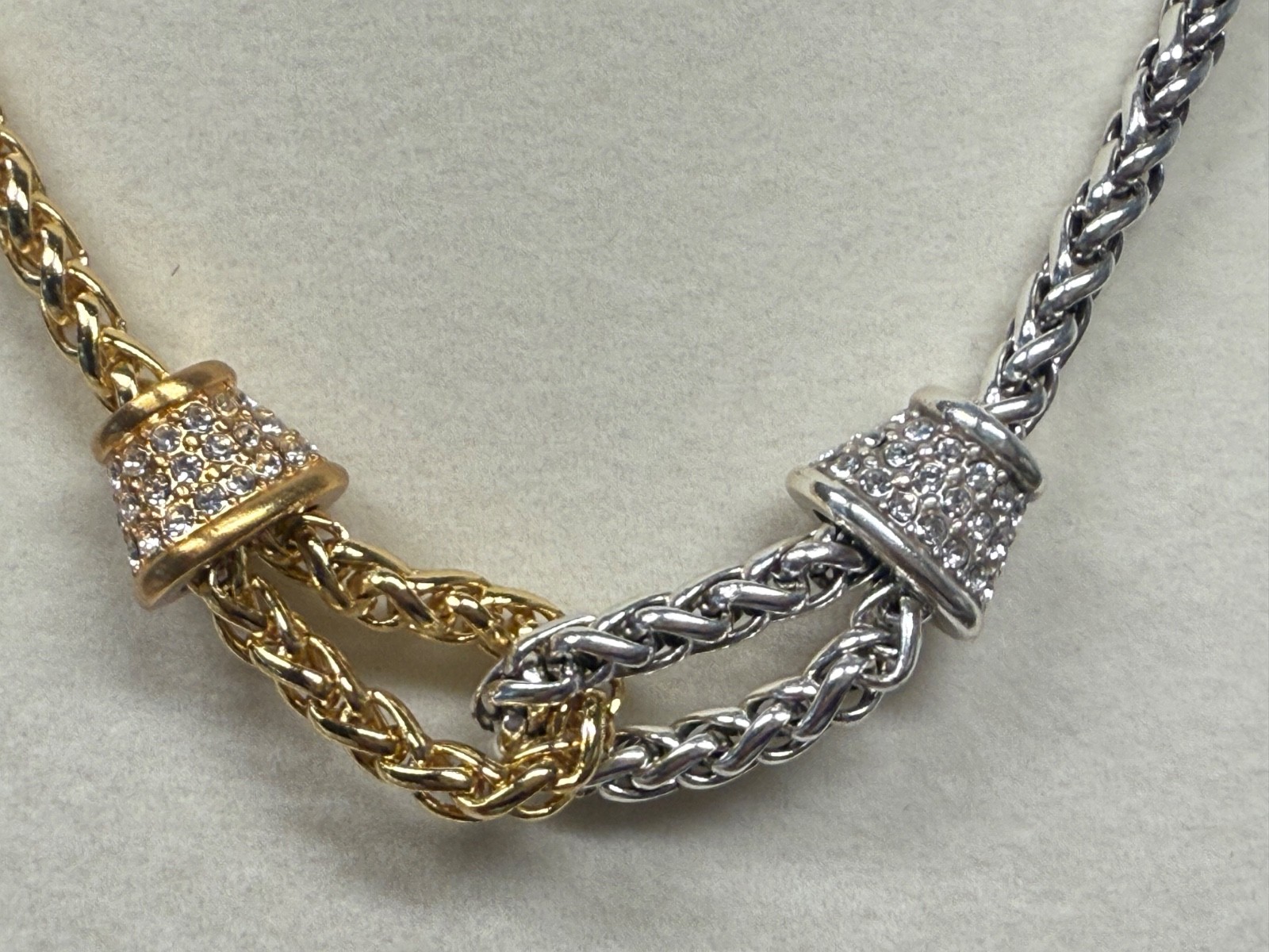 Brighton Meridian Ventus Two Tone Short Necklace 18″