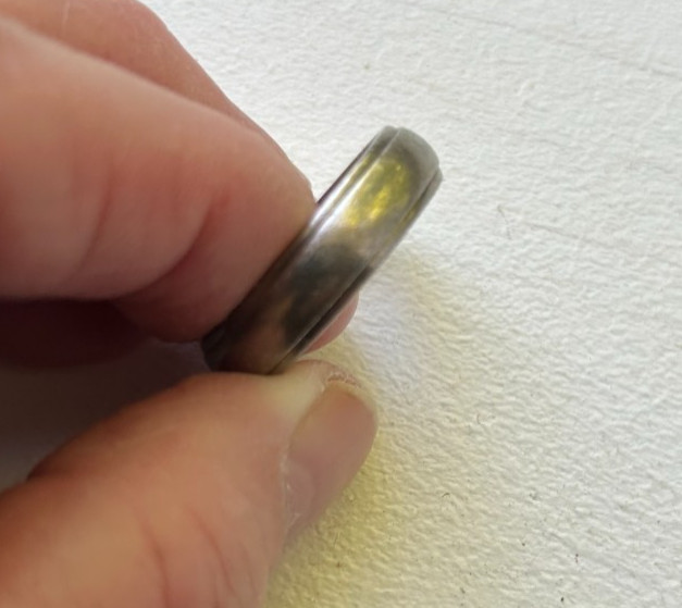 Triton Titanium Band Ring Size 10 Free Shipping!