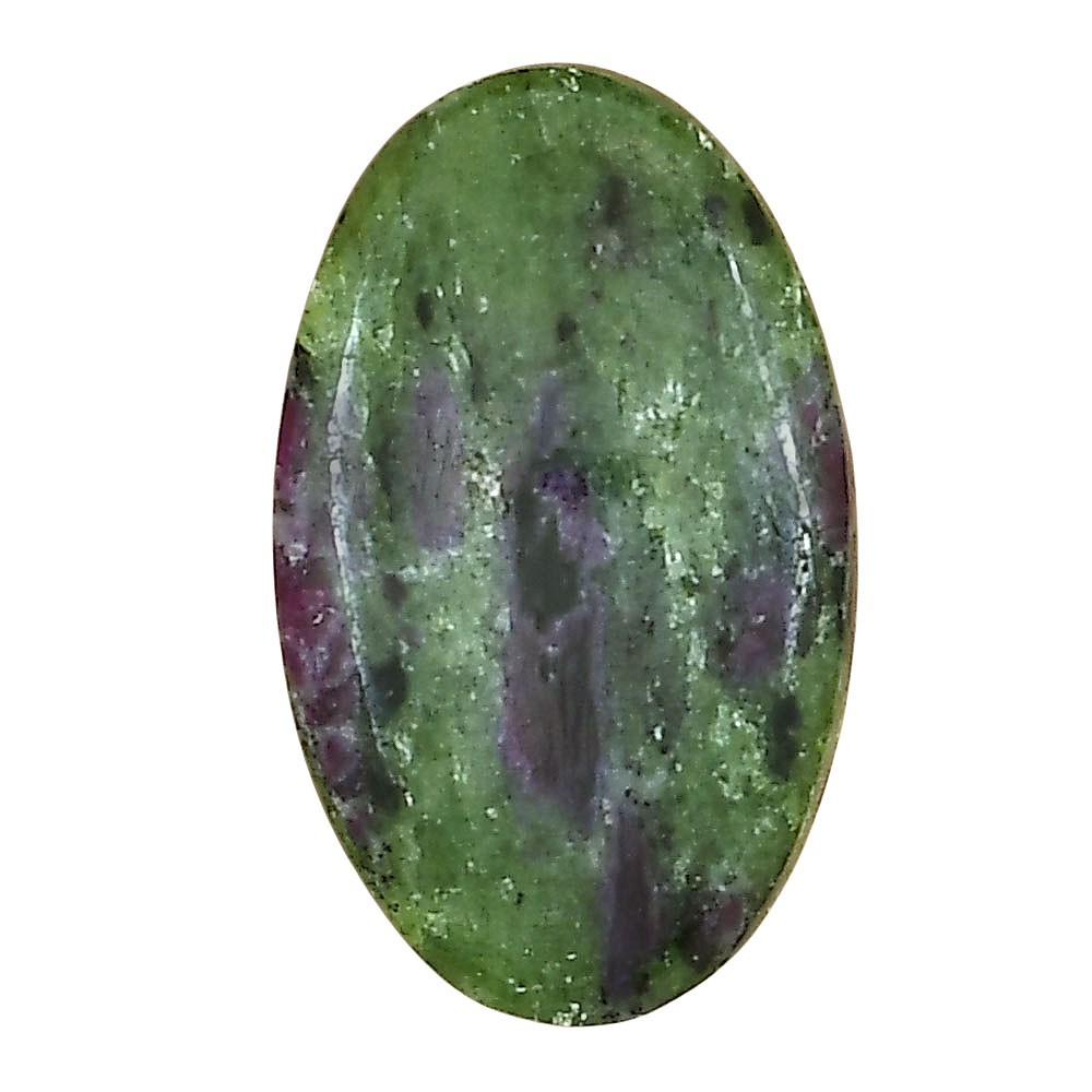 Natural Ruby-Zoisite 28x17x5.2 mm Oval Shape Polished Loose Gemstone LS03869-66
