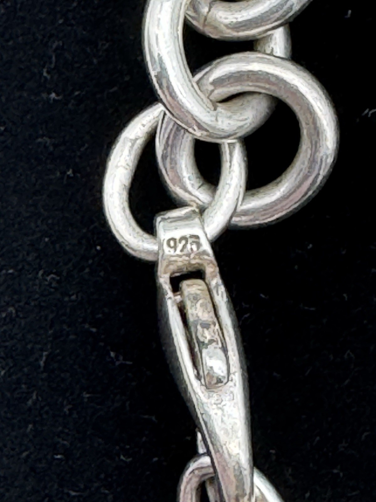 Tiffany & Co Sterling Silver Return to Tiffany Heart Tag Choker Necklace-15 inch