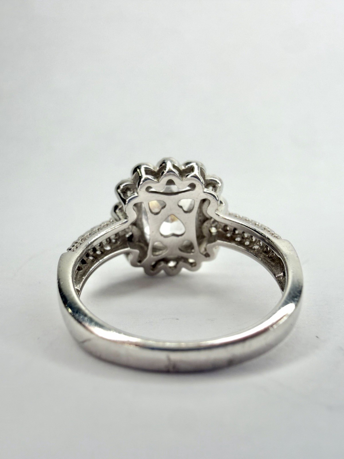 FZN Fuzion Creations Sterling Silver Statement Ring Sz 8