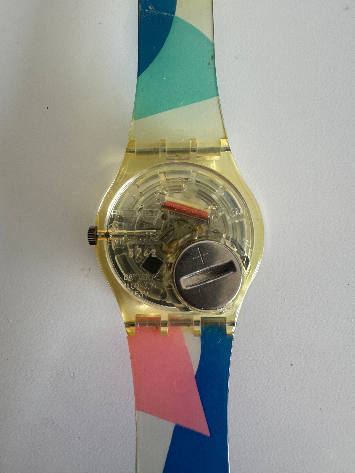 SWATCH WATCH GK153 “BEACH VOLLEY” 1992 ORIGINAL – VINTAGE SWISS MADE