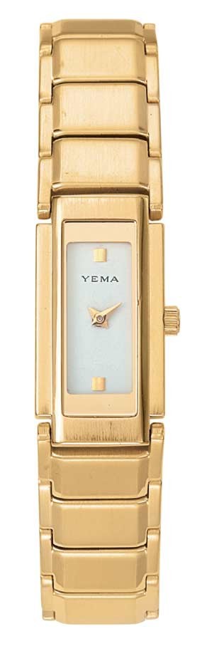 YEMA Paris YA 042 Women’s Quartz Goldtone Watch *New Vintage stock with box