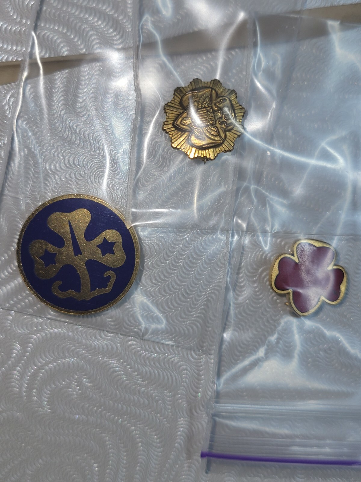 Vintage Girl Scouts 1940’s – 1960’s 4 Pin lot
