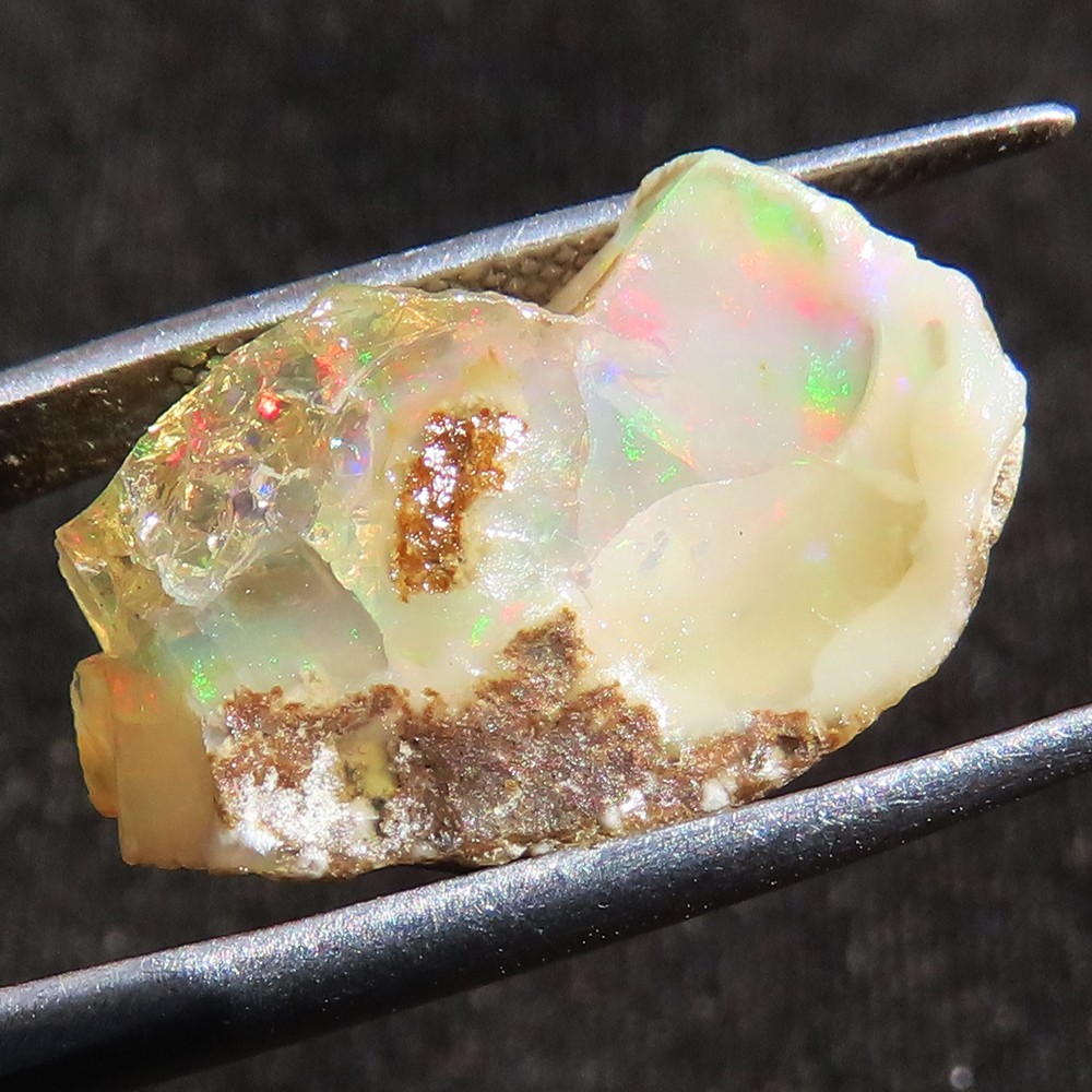 10.95 Cts Untreated Ethiopian Opal Rough Specimen for Sale 11x19x9 mm Br390