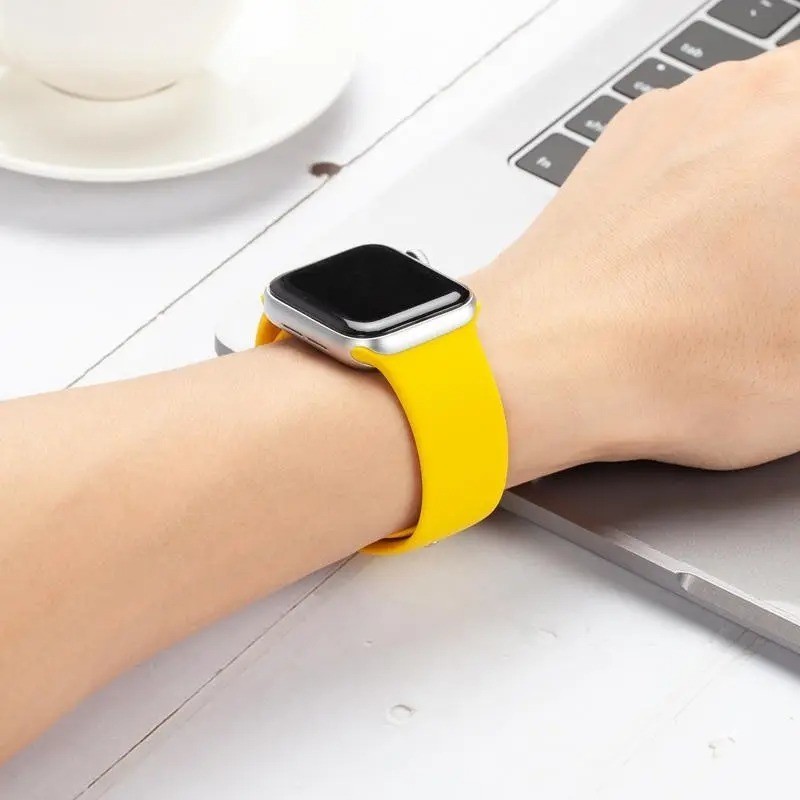 Sports Silicone Strap Watch Band For iWatch Series 11 10 9 8 7 6 SE 5 4 Ultra 3