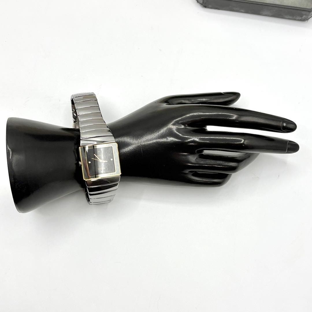 [B1P] RADO Jubile Diastar 4P Diamond Quartz Stainless Men’s Watch [r4m]