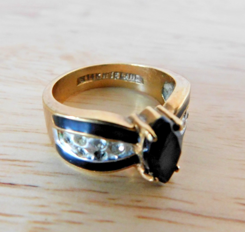 6 Rings, 18k GF Ring, 14kGF, HGF, Look At the Pics, Size & Weight in Pics, 12/53