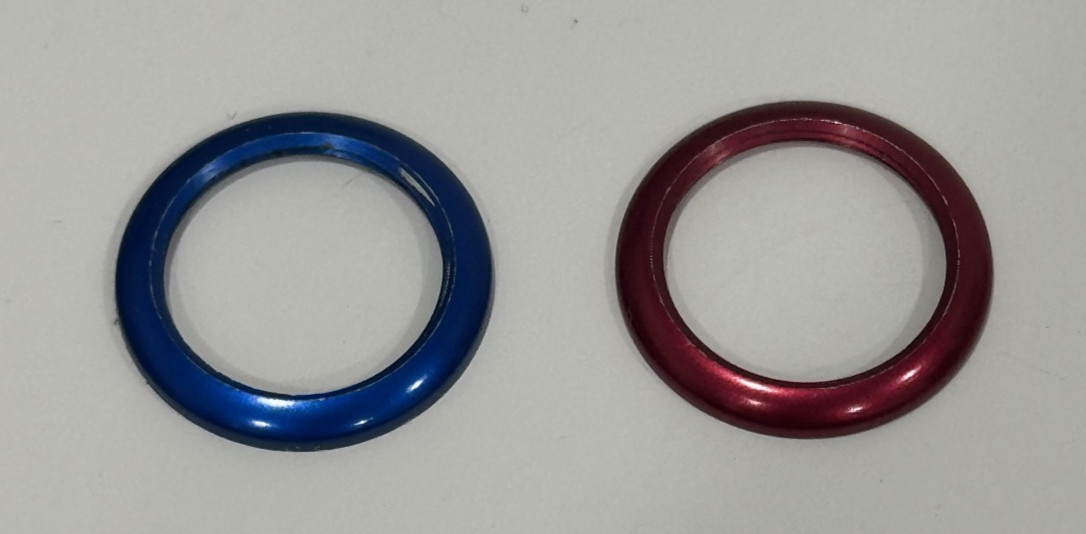Gucci RED & BLUE Metal Bezel Authentic For 1100 1200 11/12.2