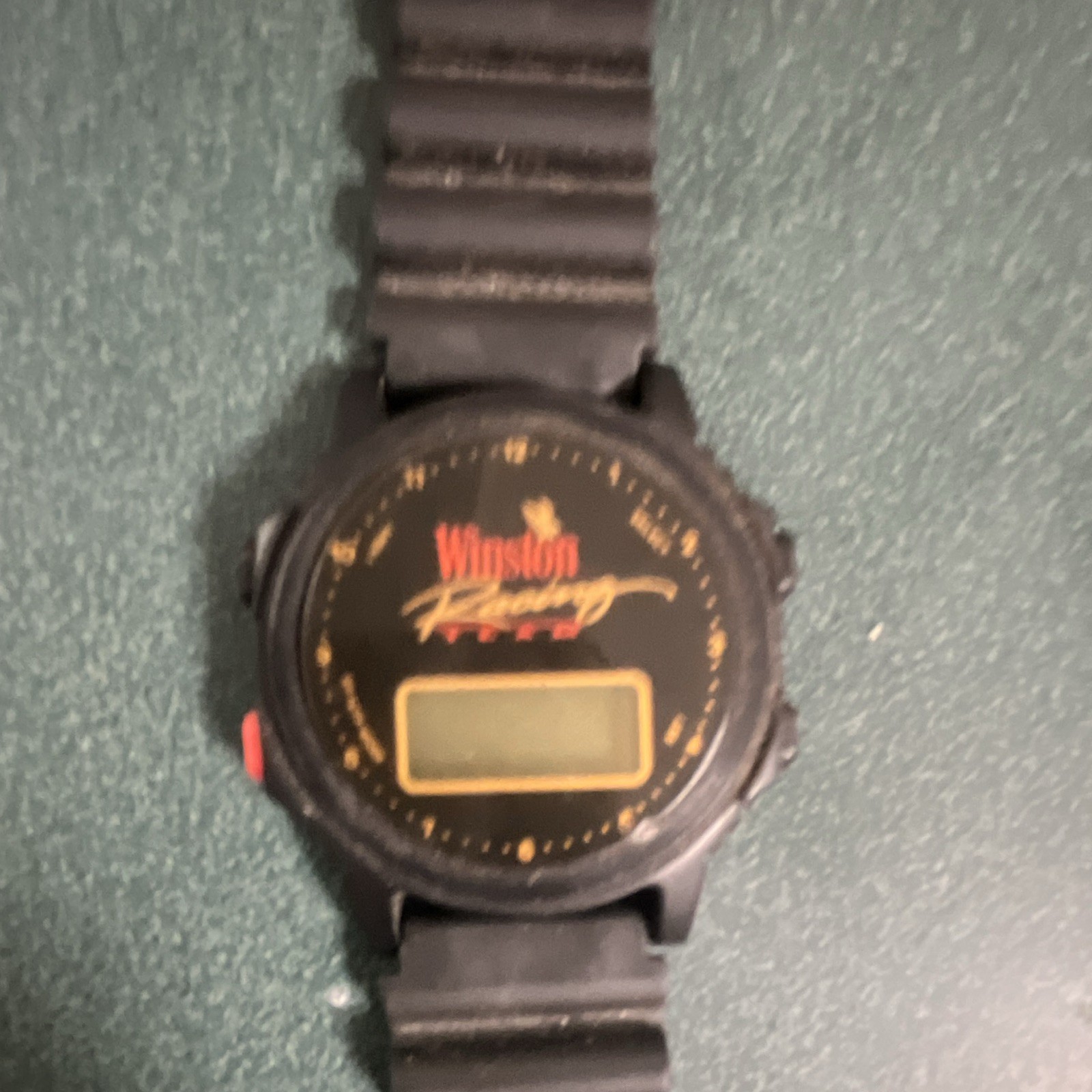 Vintage 80’s Winston Cigarette Racing Watch Brand – New Battery