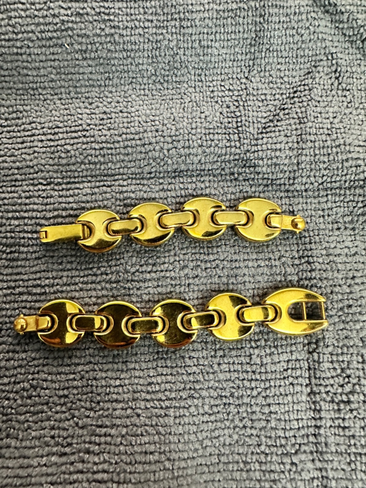 Genuine GUCCI Link Bezel Bracelet Band Women’s Watch Parts Gold 6mm