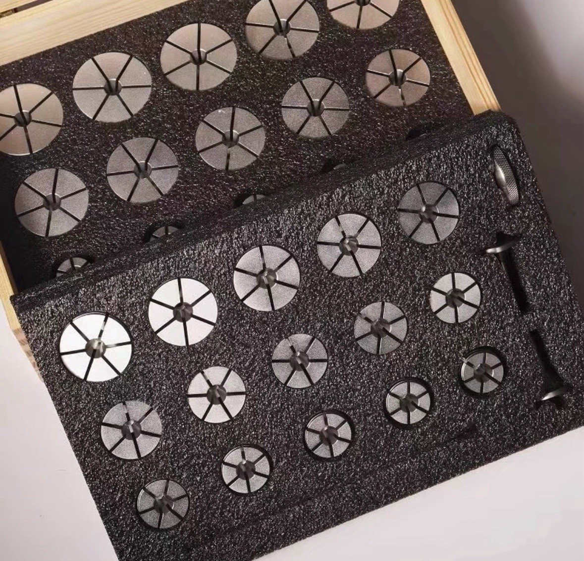 Watchmaker Lapping Slide With Collets Set