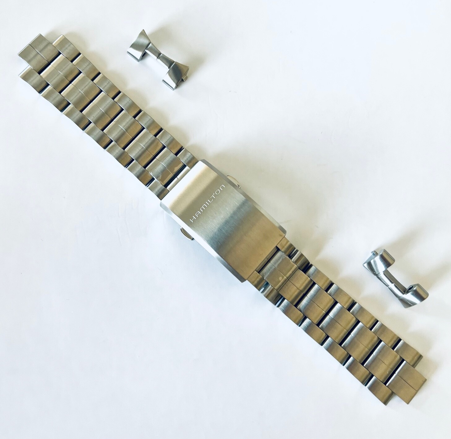 Original Hamilton Khaki H704550 H704450 H704551, 20mm Steel Watch Band Bracelet