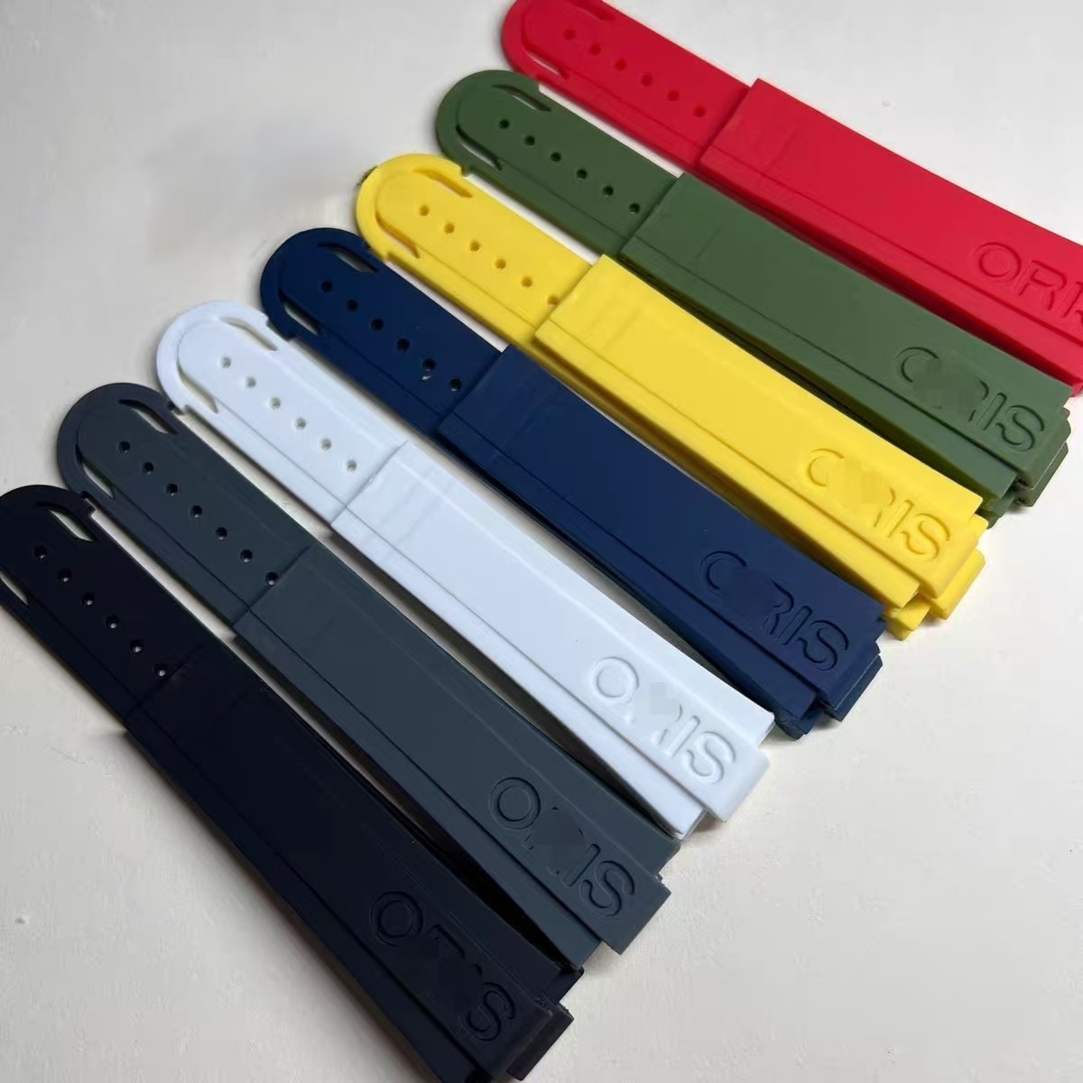ORIS Aquis 7730/7740/7653 series rubber straps 12-24mm dials 43.5mm-