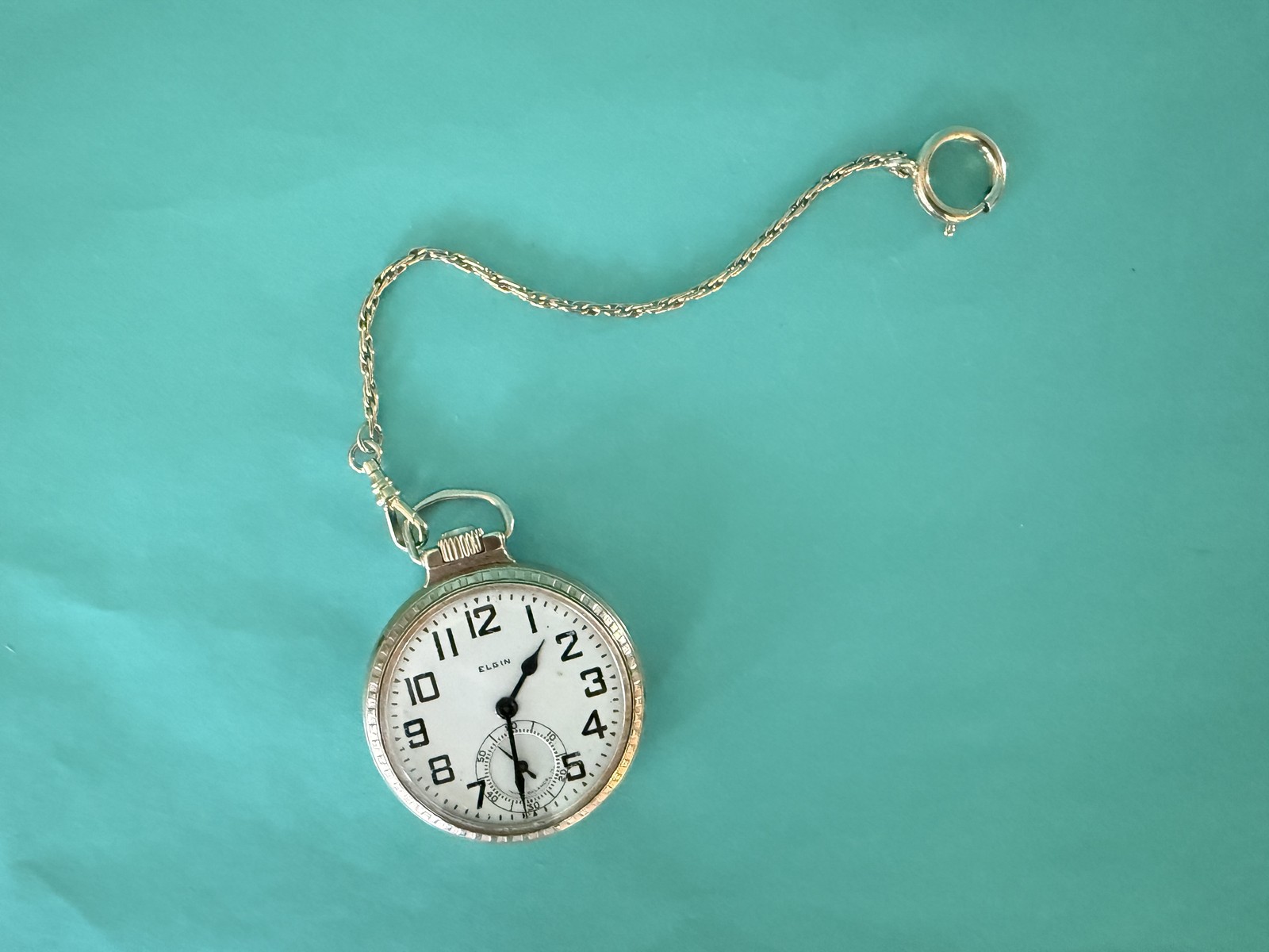 Elgin B.W. Raymond 21 Jewel Railroad Pocket Watch 1928 Grade 478 12K GF