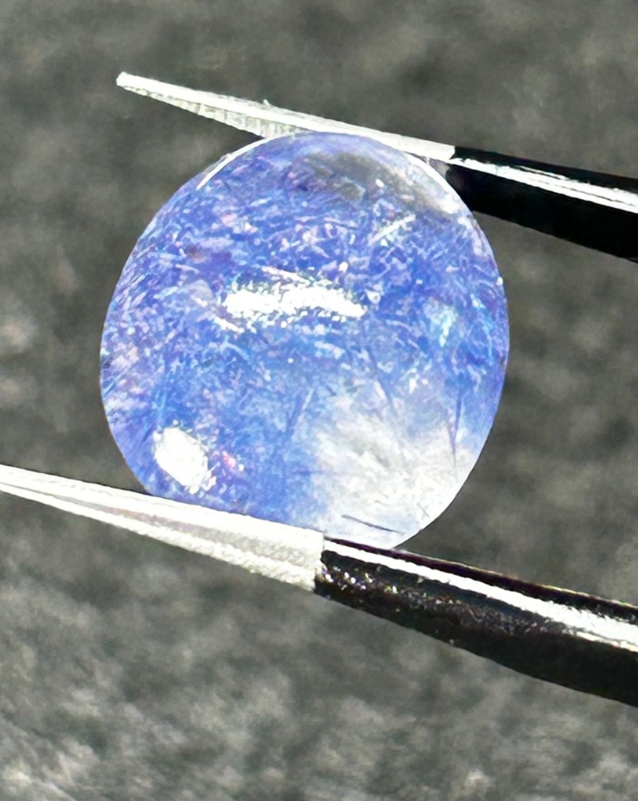 LPDS-1 Dumortierite in Quartz blue 6.40ct 12x10x7mm rough dumo