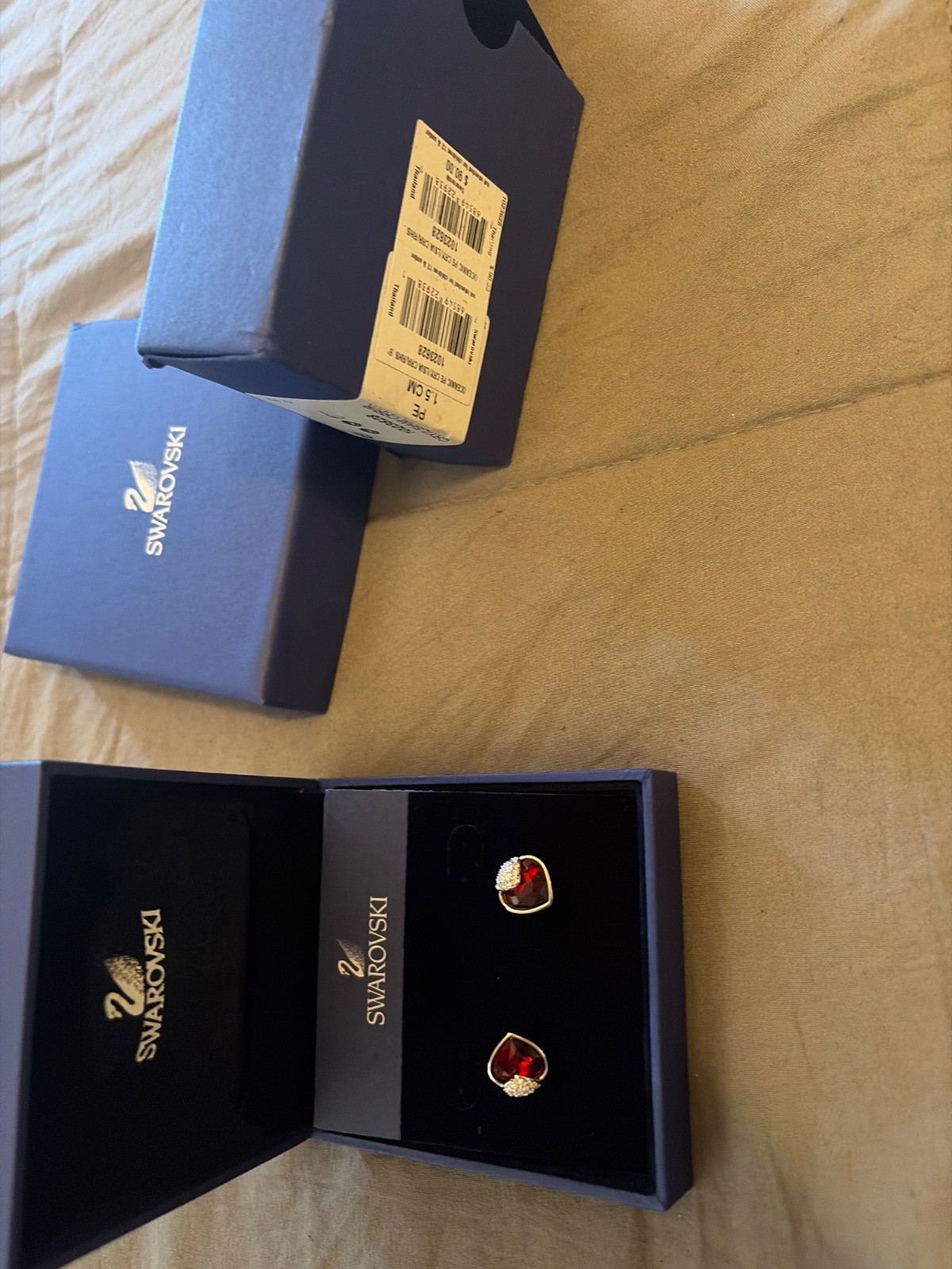 swarovski crystal earrings