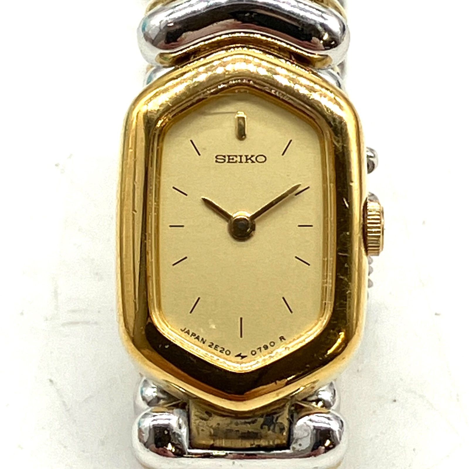 TB690 SEIKO wristwatch 2E20 5620 gold silver combination color