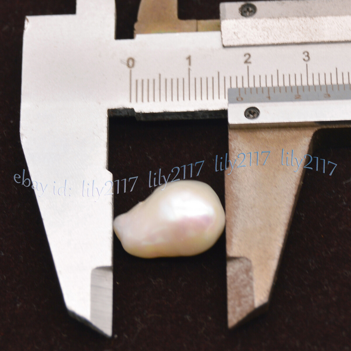 Big 15-30mm Natural Freshwater Baroque Keshi Pearl Loose Beads No Hole 1 pcs