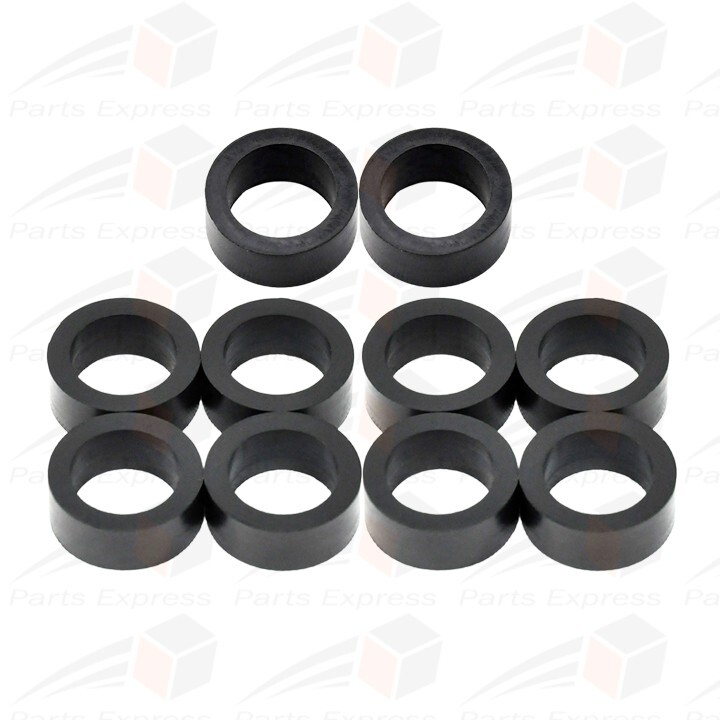 [10-PK] Steamer Rubber Washer Gaskets Boiler Gauge Sight Glass Seals 5/8″OD