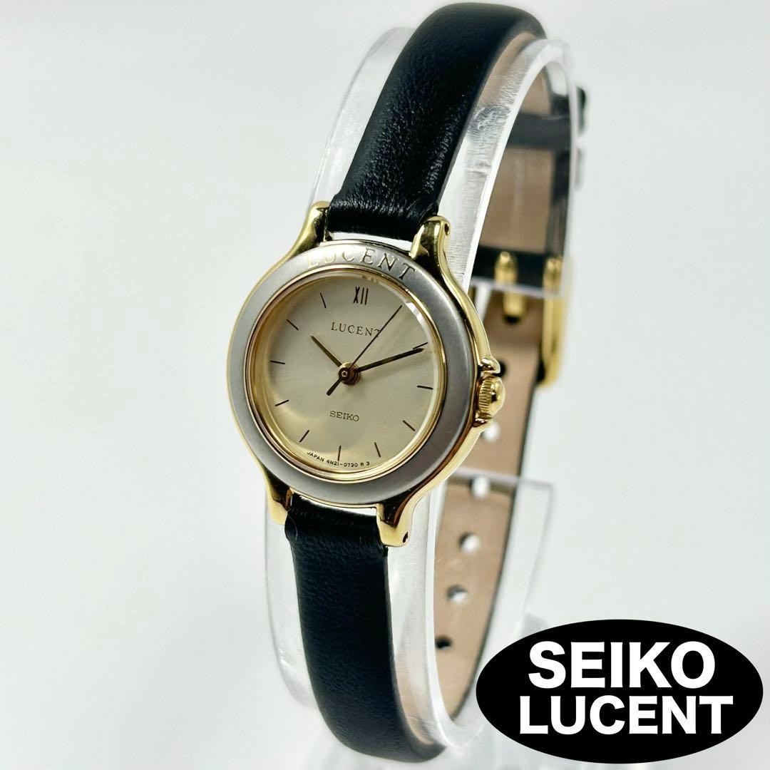 [New Battery & Strap] SEIKO LUCENT QZ Two-Tone Watch – Working