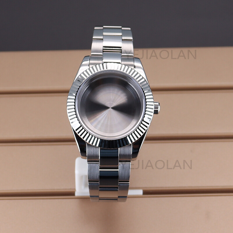 36mm/40mm Sterile Watch Cases strap Sapphire Glass Fit NH35 NH36 NH38 Movement