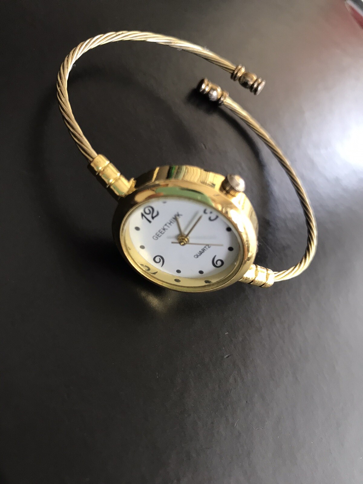 GEEKTHINK Women Quartz Bohemian Bracelet Bangle Cocktail Watch Running