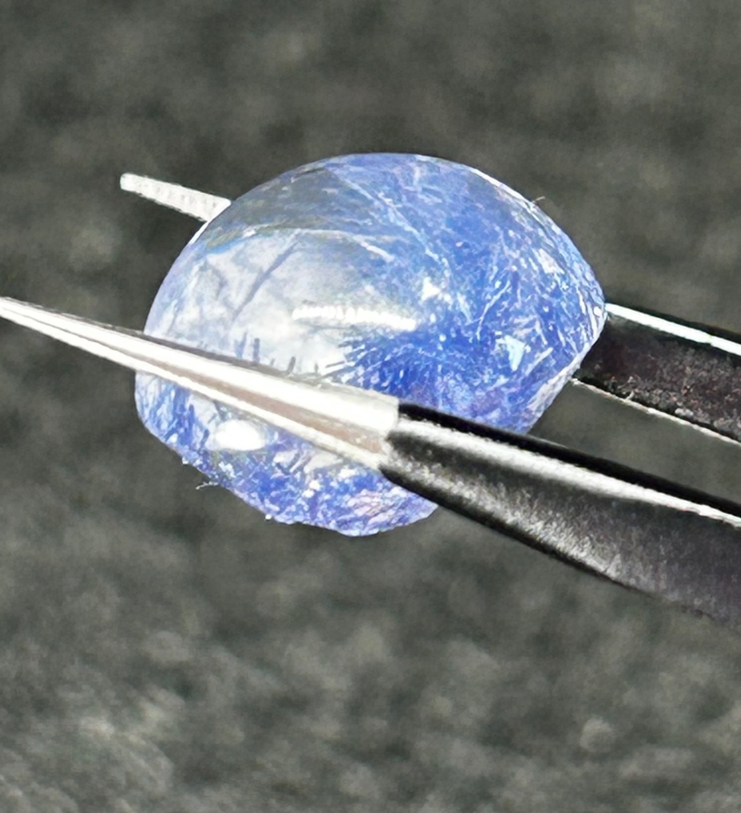 LPDS-1 Dumortierite in Quartz blue 6.40ct 12x10x7mm rough dumo
