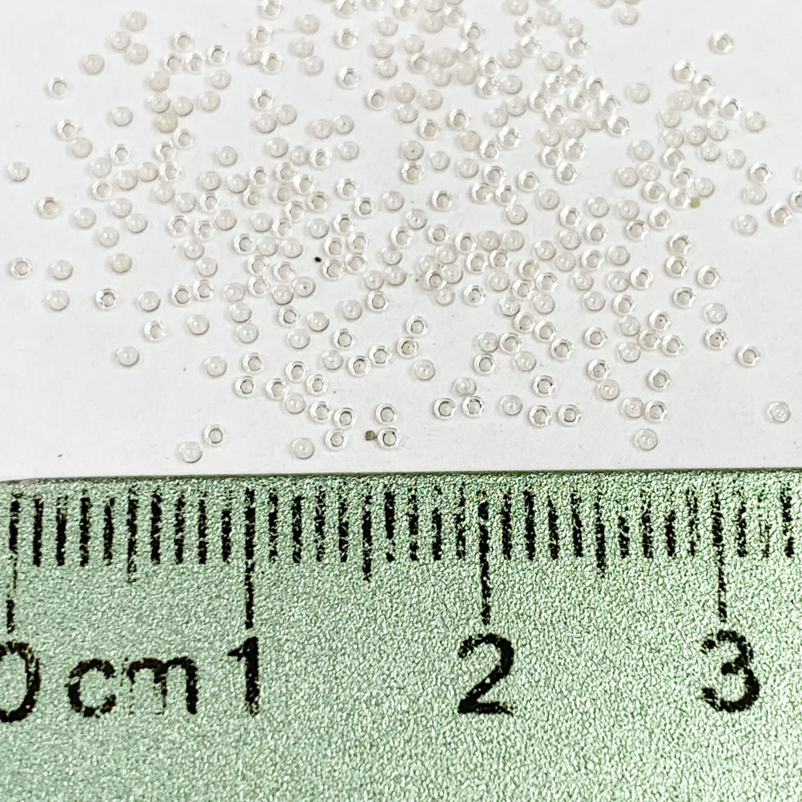 100 Clear Watch Jewels 1mm Cap Part Watchmaker Lot Repair Lab Created