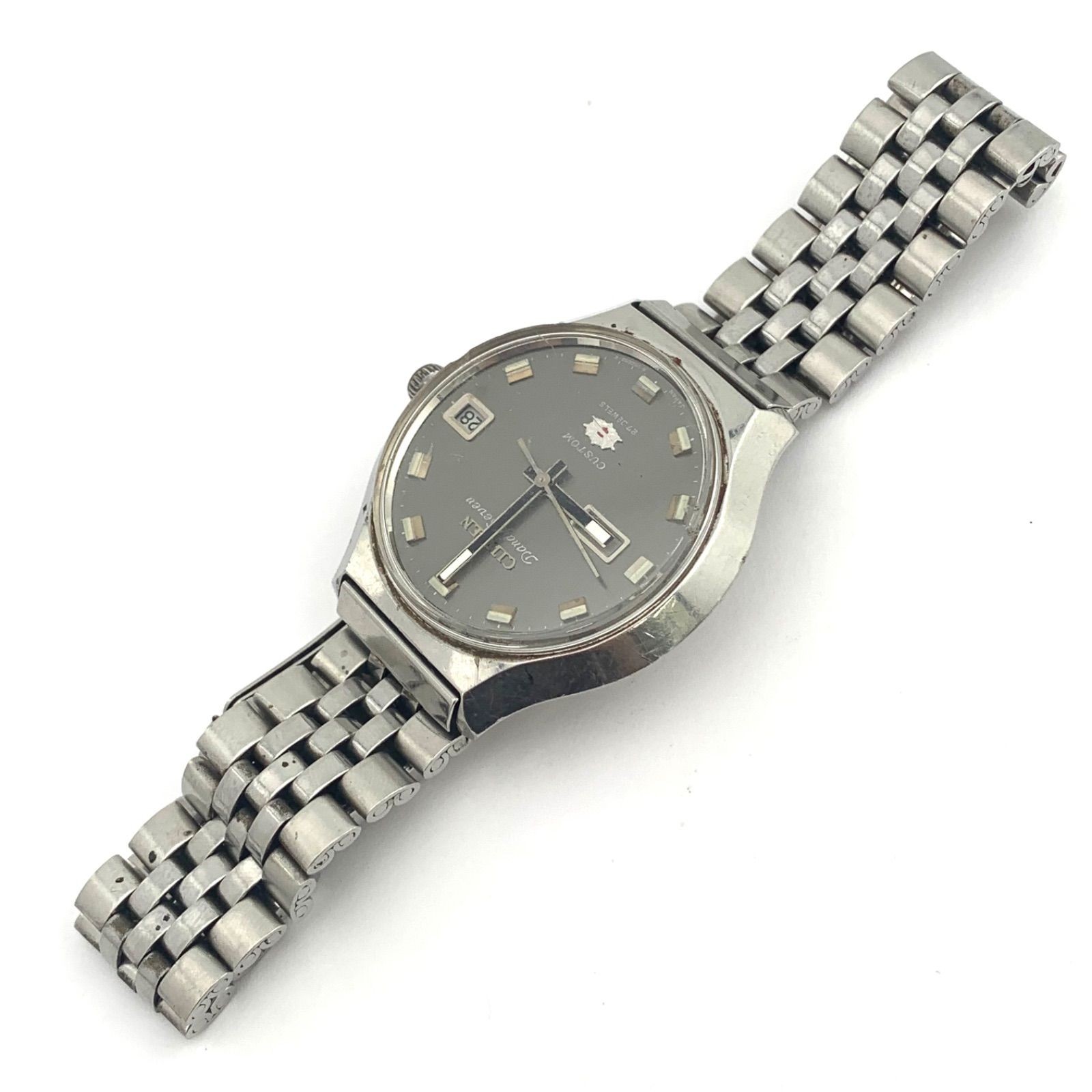 Citizen Vintage Crystal Seven Custom Automatic 27J Steel Watch with Date (Used)