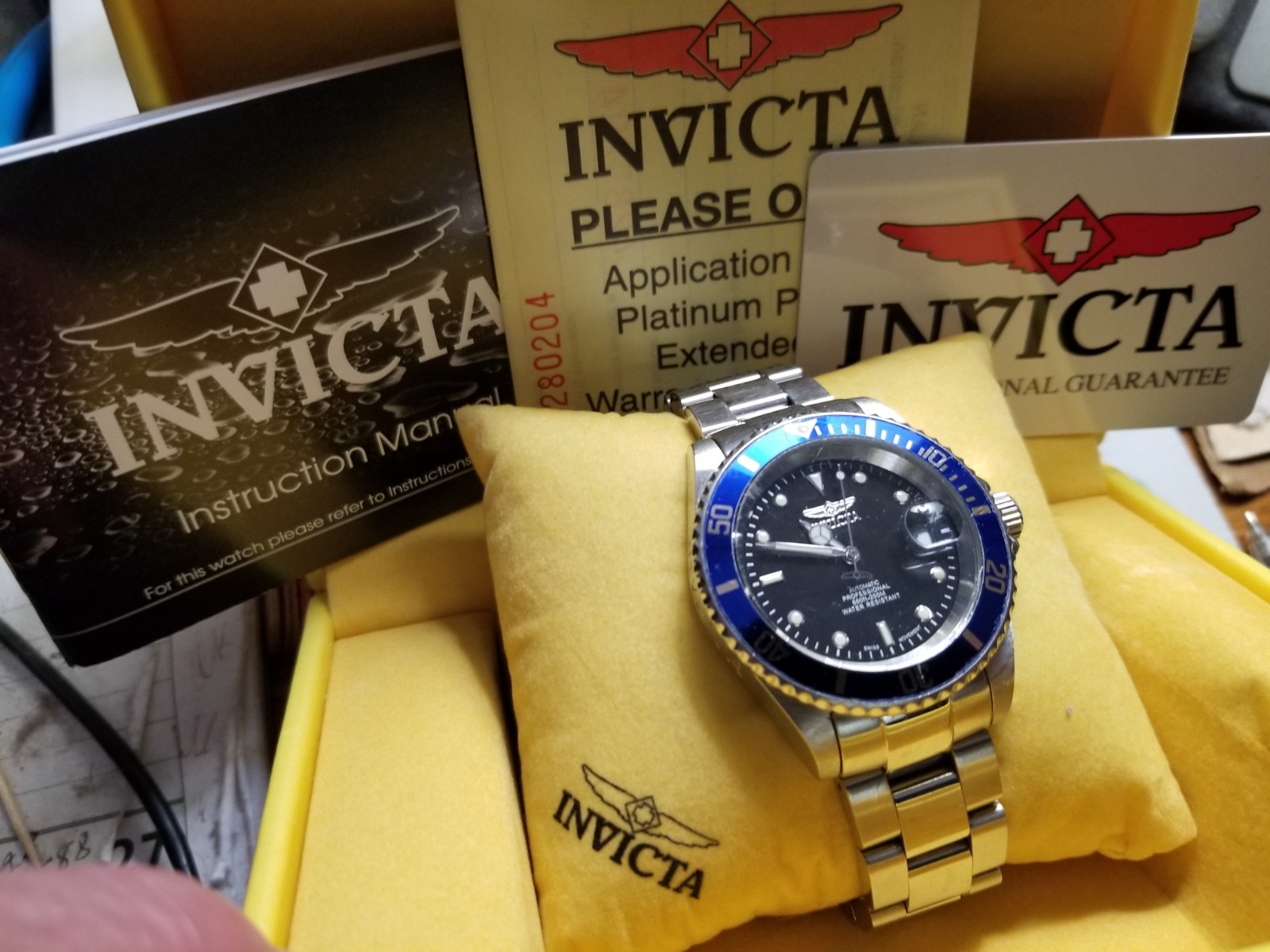 invicta mens watch 9937 SW200 automatic