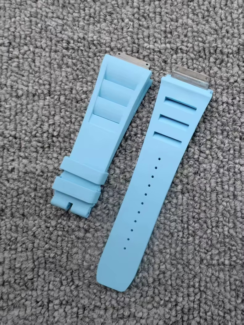 Replacement FKM Rubber Strap Watch Band Fits Richard Mille RM010 RM029 M Size