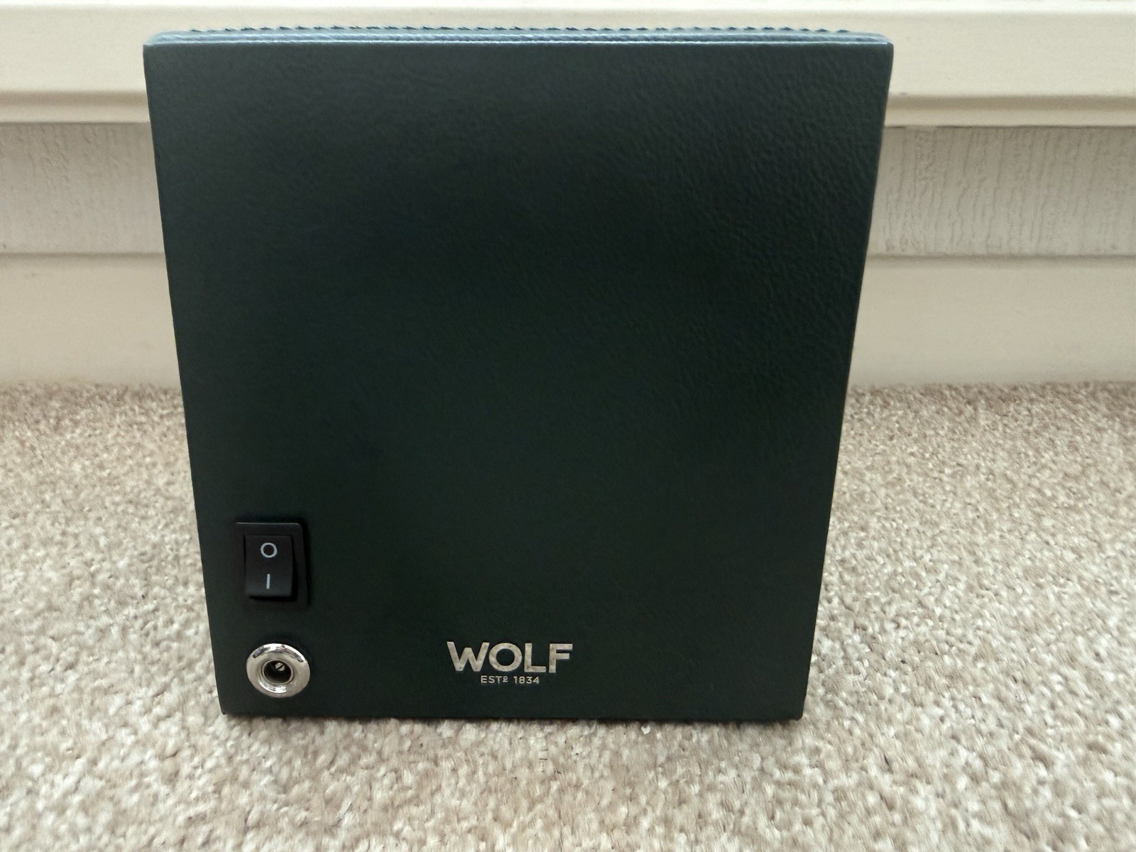 Wolf Watch Winder Module 1.8 – Green With Red Winder Insert – Boxed Accessories