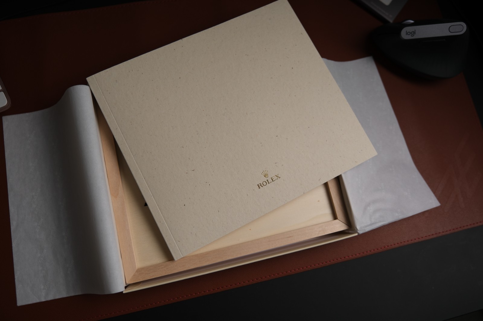 Rolex Color Pencil in Wooden Box-Sketchbook-2020 Baselworld Edition-Brand New
