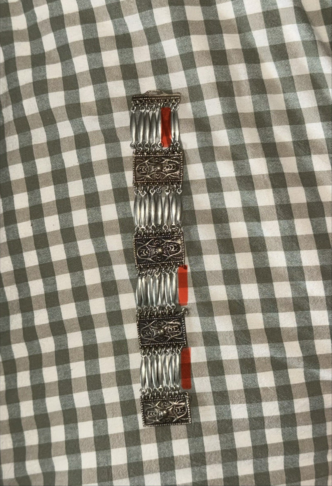 Vintage Modernist Bracelet Made In Mexico