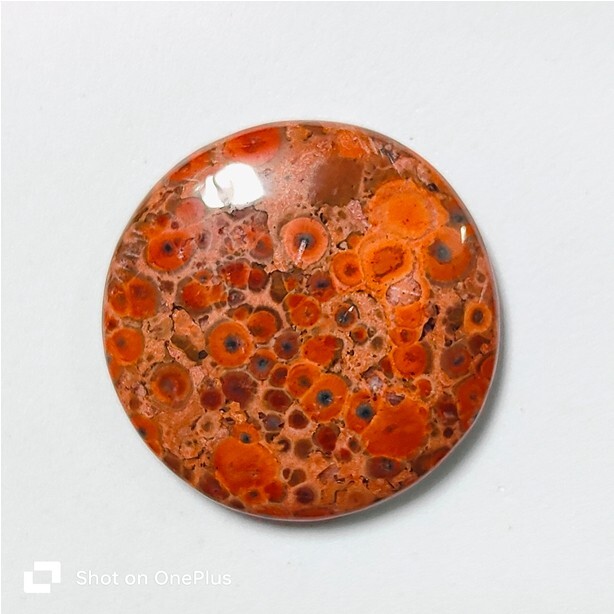 Poppy Jasper Natural Poppy Jasper Cabochon Loose Gemstone Jewelry 36 Ct ME-10402