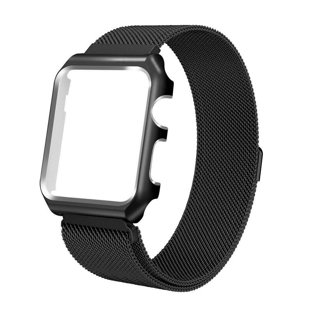 For Apple Watch Series 4 Milanese Stainless Steel Watch Band Strap 40 / 44mm